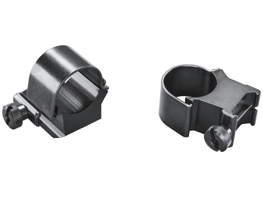 Weaver Mounts 48448 Detachable Top Mount Extension Rings  Black 1" Extra High