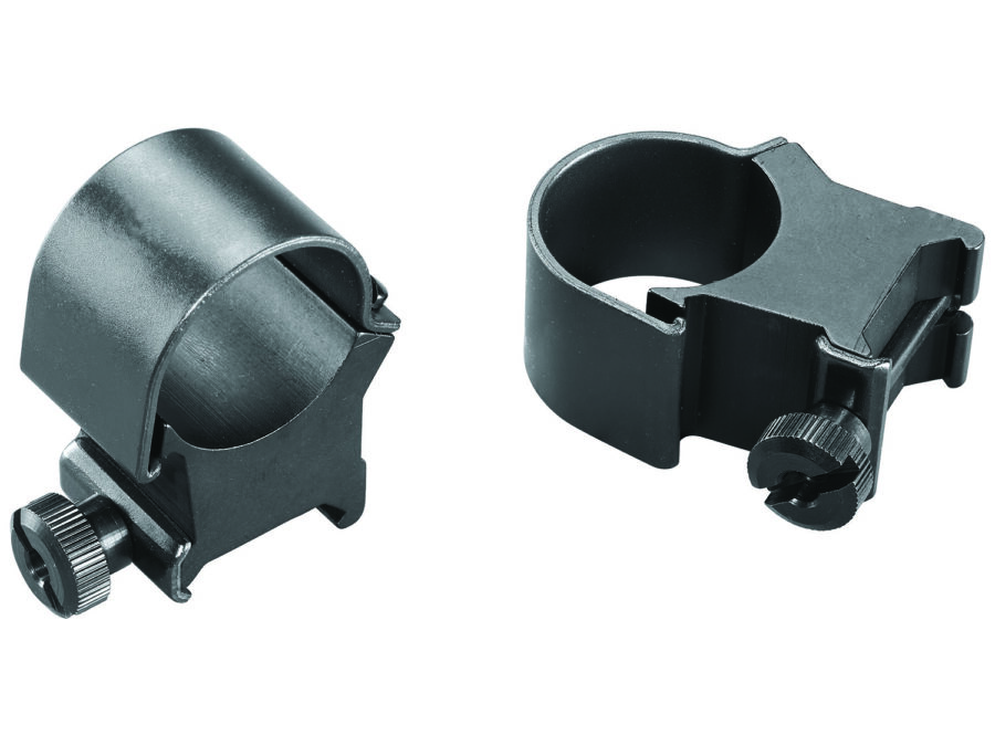 Weaver Mounts 49044 Detachable Top Mount Rings  Matte Black 1" Extra High