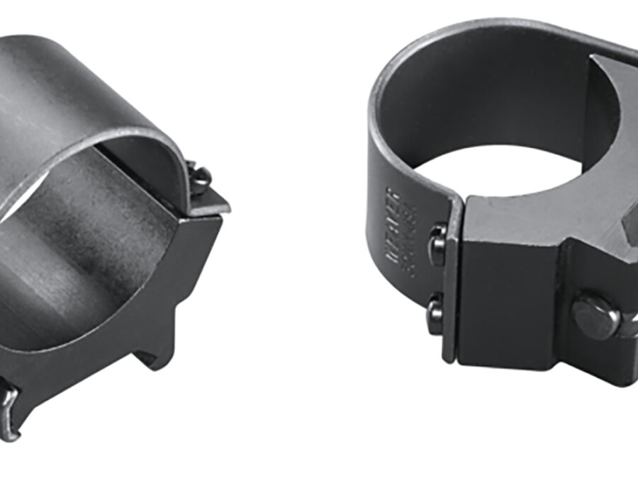Weaver Mounts 49121 Detachable Top Mount Rings  Matte Black Aluminum, 30mm, Low Quick Detach Weaver