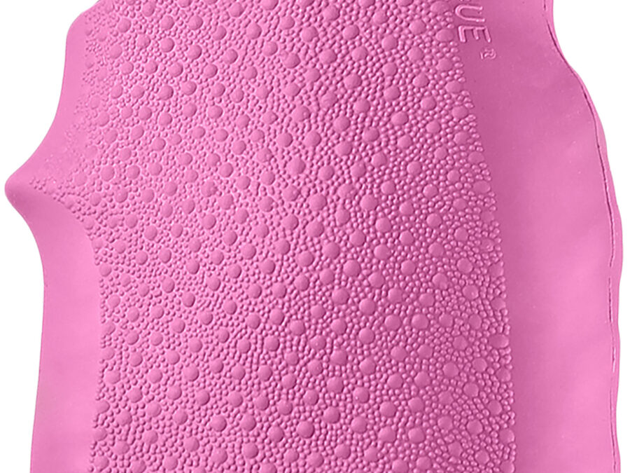 Hogue 18007 HandAll Jr. Grip Sleeve Small Size made of Rubber with Textured Pink Finish & Finger Groove for Most 22, 25 & 38 Pistols