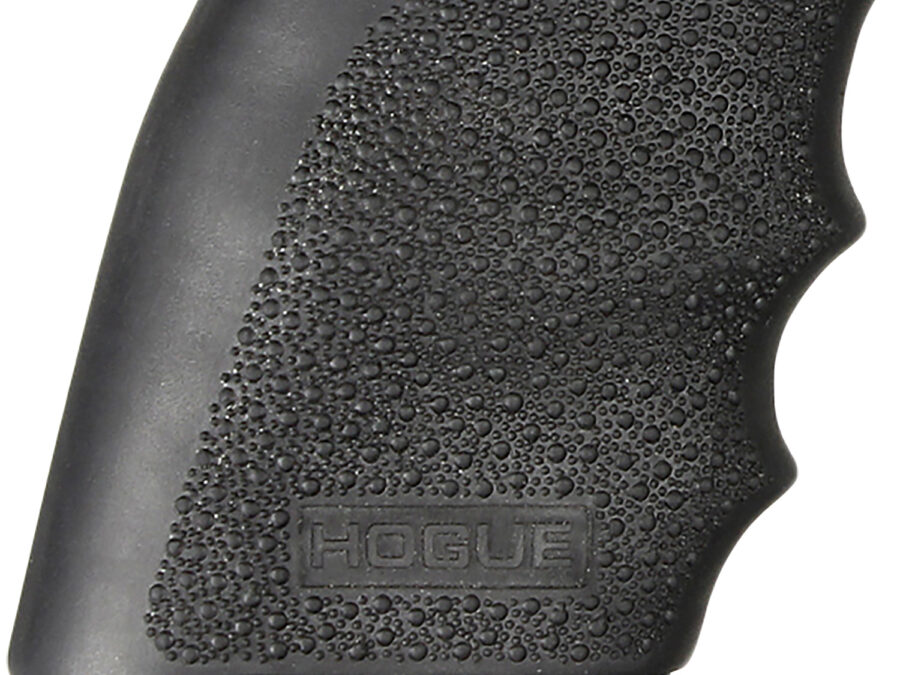 Hogue 17300 HandAll Hybrid Grip Sleeve made of Rubber with Textured Black Finish for 9mm Luger Springfield XD