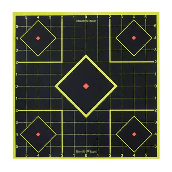 B/C TARGET SHOOT-N-C 8" SIGHT-IN 6/PK ( 12 PER CASE )