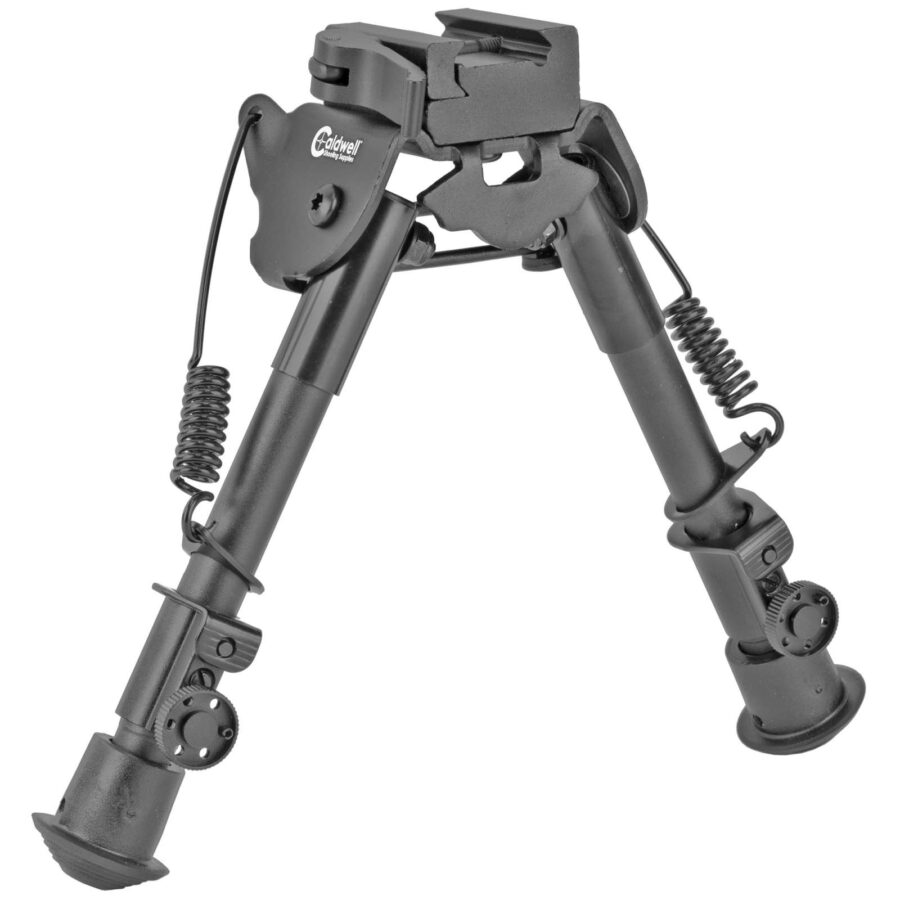 CALDWELL PIC RIAL XLA 6"-9" FIXED BLACK BIPOD (6 UNIT CASE)