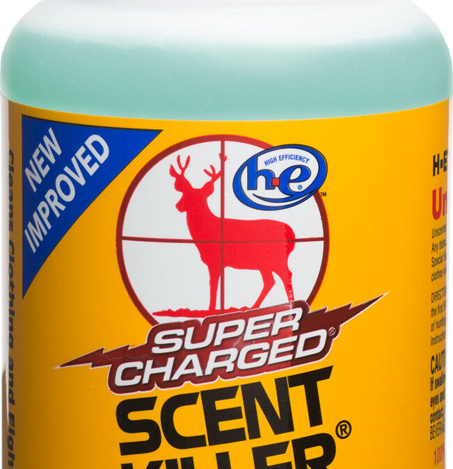 Wildlife Research 546 Scent Killer Super Charged Clothing Wash Odor Eliminator Odorless Scent 18 oz Bottle