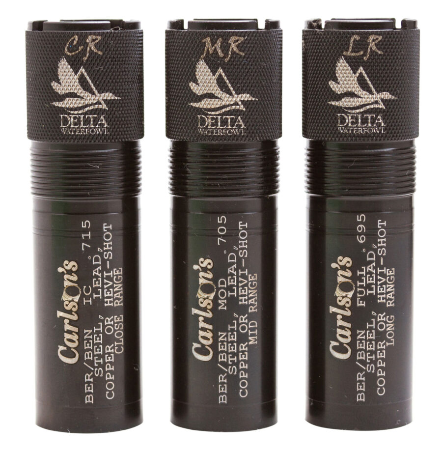 Carlson's Choke Tubes 07119 Delta Waterfowl  Berretta/Benelli Mobil 12 Gauge Mid/Long/Close Range 17-4 Stainless Steel