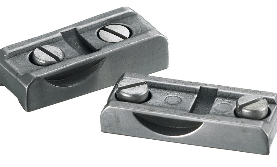 Ruger 90004 Scope Base Set Black Steel Fits Ruger No. 3/Ruger No. 1 Varminter