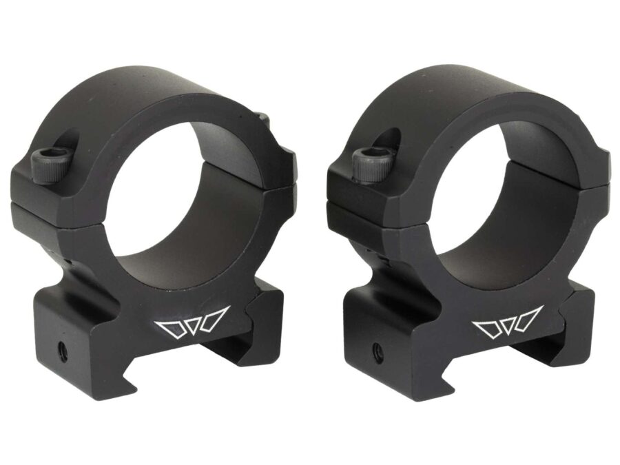 WARNE VAPOR ALUMINUM HORIZONTAL RINGS 1 IN MEDIUM MATTE