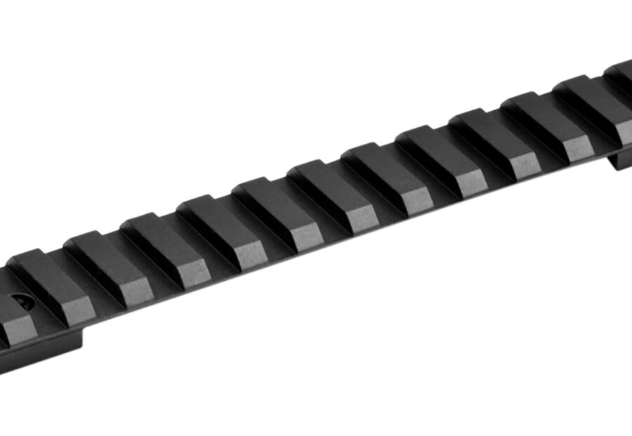 Warne M674M Tactical Picatinny Rail Matte Black Steel Christensen Arms/Bergara B-14/Remington 700 Rifle Long Action, 0 MOA