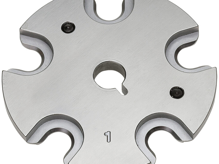 Hornady 392645 Lock-N-Load Shell Plate #45 Silver Multi Caliber Steel
