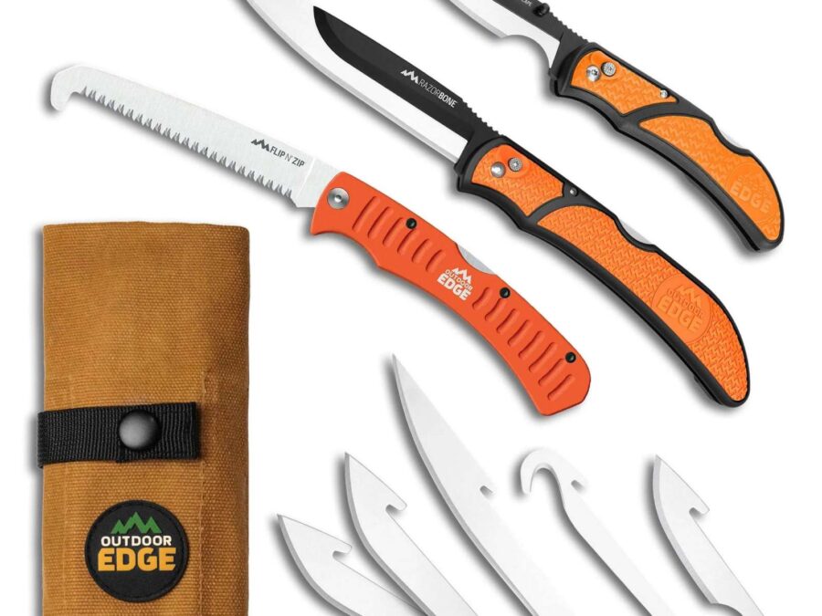 OUTDOOR EDGE RAZOR- GUIDE PAK HUNTERS COMBO KIT 4 PER CASE ( BOX )