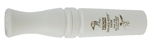 Primos 828 Shaved Reed  Open Call Snow Geese Sounds Attracts Ducks White Polycarbonate