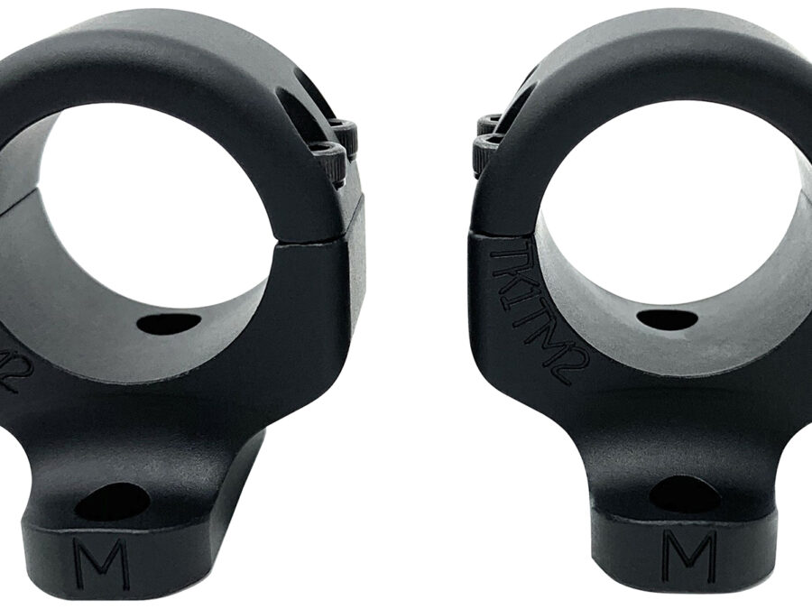 DNZ TK1TM2 Game Reaper 2 Scope Mount/Ring Combo Matte Black 1" Tika