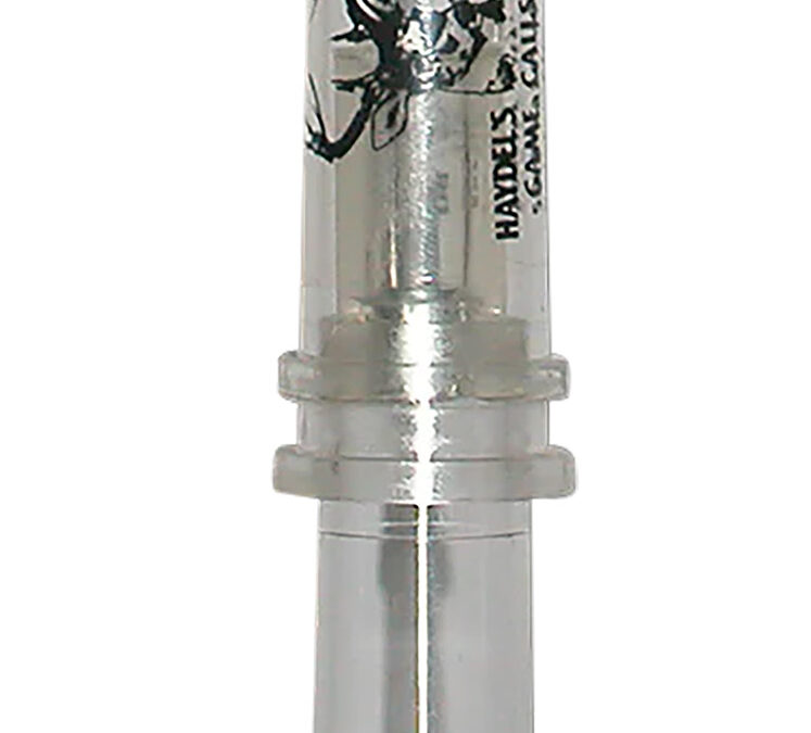 Haydel's Game Calls DB85 Deer Bleat  Open Call Doe Sounds Attracts Deer Clear Acrylic