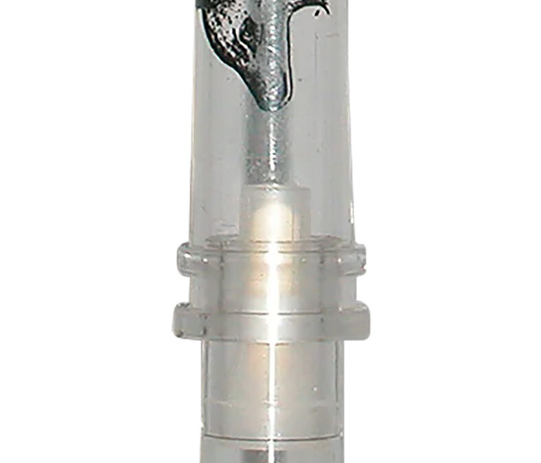 Haydel's Game Calls FB90 Fawn Bleat  Open Call Fawn Sounds Attracts Deer Clear Acrylic