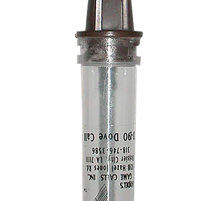 Haydel's Game Calls D90 Dove  Open Call Mourning Doves Sounds Attracts Doves Clear Acrylic
