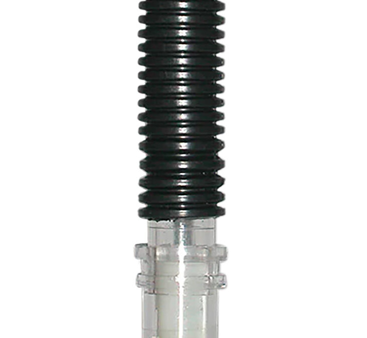 Haydel's Game Calls CH92 Coyote Howler  Tube Call Coyote Sounds Attracts Dominate Dogs Clear/Black Plastic