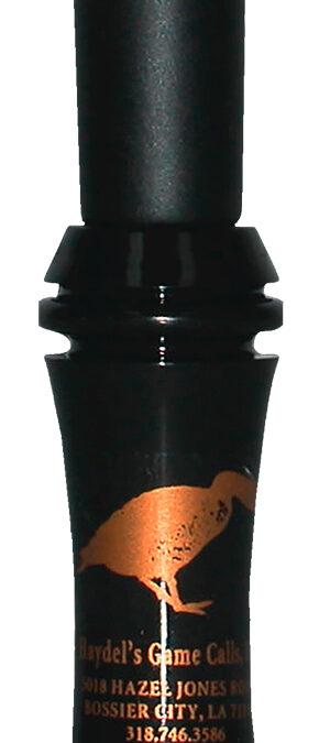 Haydel's Game Calls CS03 Compensator  Open Call Specklebelly Sounds Attracts Geese Black Acrylic