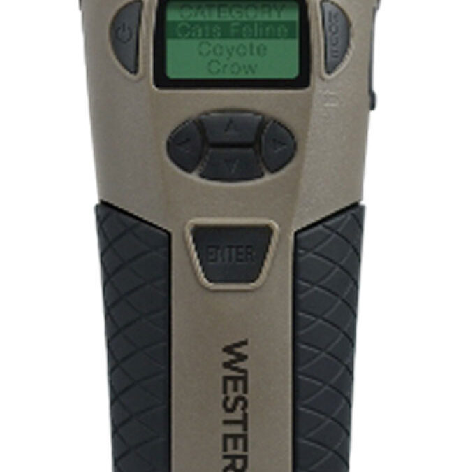 Western Rivers GC50 Mantis 50 Electronic Call Multiple Sounds Attracts Predators Brown Polymer