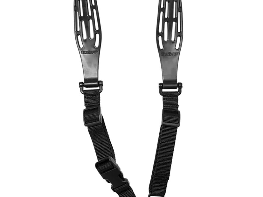 Limbsaver 12139 Tactical Sling Black Nylon w/ 48" OAL 1" W & Adjustable One-Two Point Design