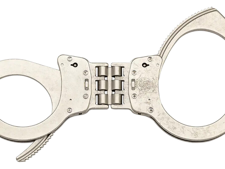 Smith & Wesson 350133 1H-1 Universal Hinged Nickel Carbon Steel