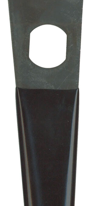 Outdoor Connection BTNW28197 Buffer Tube Wrench Black Phosphate Steel M4/Car-15/Carbine Rubber Black Handle