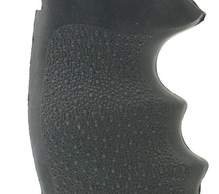 Hogue 10100 Monogrip  Black Nylon with Finger Grooves for S&W K, L Frame with Square Butt