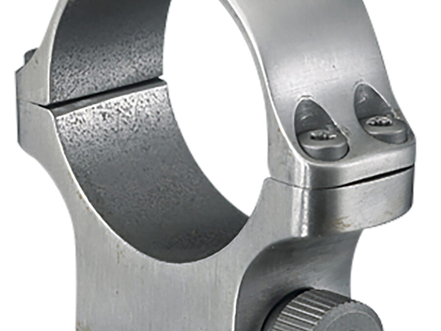 Ruger 90318 4K30HM Scope Ring  Silver 30mm Medium