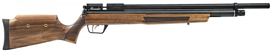 Benjamin BP2264W Marauder  PCP 22 Pellet 10+1 Shot Black Black Receiver Hardwood Fixed w/Adj Comb Stock