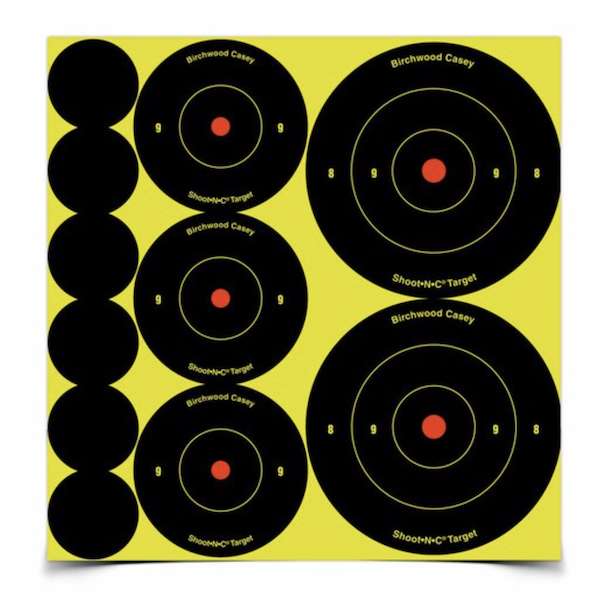 B/C TARGET SHOOT-N-C 1"/2"/3" ASSORTMENT 10/PK ( 12 PER CASE )