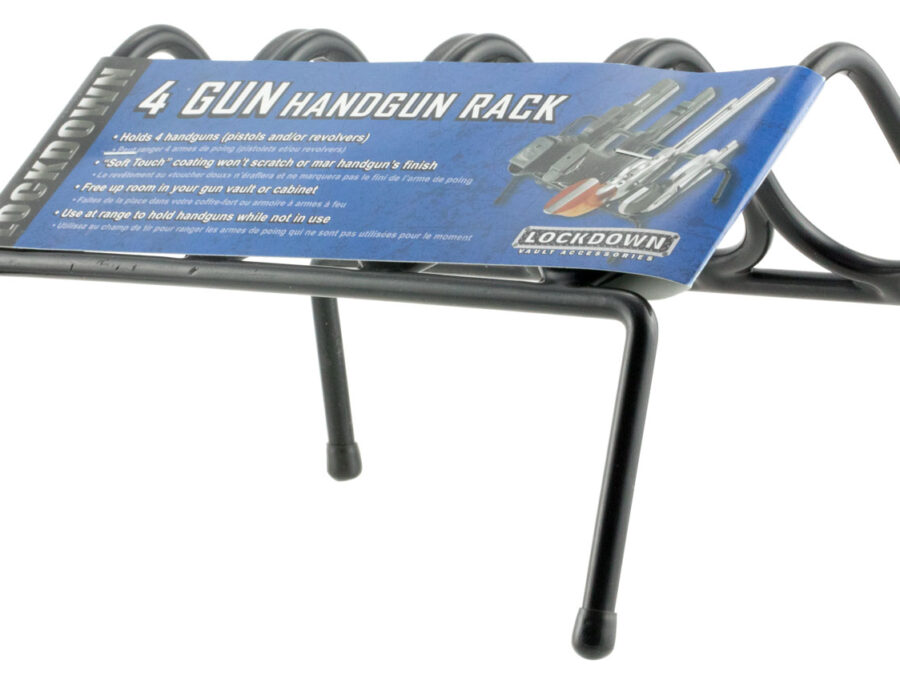 Lockdown 222200 Handgun Rack Metal
