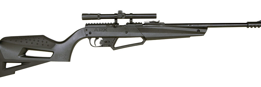 Umarex USA 2251600 NXG APX Youth Spring Piston 177 Black Black Receiver Black Scope Yes