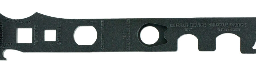 NcStar TARW2 Armorer's Barrel Wrench Gen 2 Black Steel AR15/M4/M16