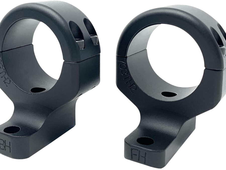 DNZ 703TH2 Game Reaper 2 Scope Mount/Ring Combo Matte Black 30mm Howa