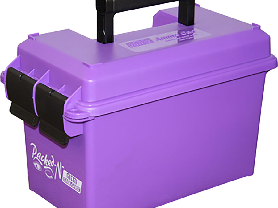 MTM Case-Gard AC50C25 Ammo Can  50Cal Rifle Purple Polypropylene