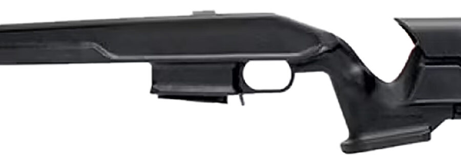 Archangel AA700B Precision Stock  Black Synthetic Fixed with Aluminum Bed Block & Adjustable Cheek Riser for Remington 700 Short Action