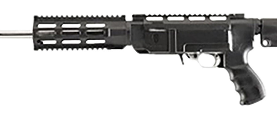 Archangel AA556RNB AR-15 Style Conversion Stock Black Synthetic 6 Position Collapsible for Ruger 10/22 (No Bayonet)