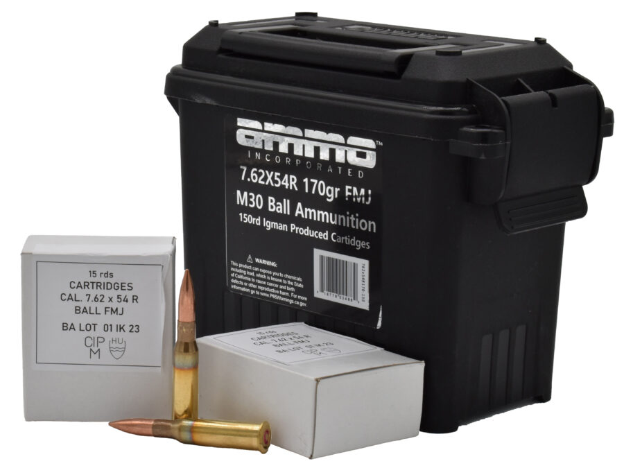 AI 7.62X54R 170GR FMJ M30 BALL 150/1