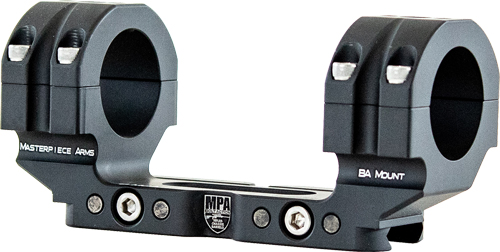 MPA SCOPE MOUNT BA 1-PC 30MM - 1.250" 0 MOA BLACK