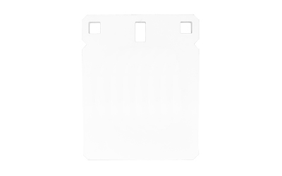 B/C 6" 3/8" STEEL TRGT SQUARE PLATE