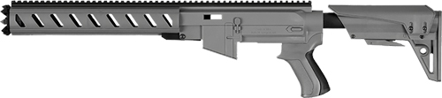 ADV. TECH. RUGER AR22 STOCK - SYSTEM W/ 6 SIDED FOREND GRAY