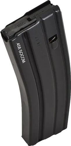D&H TACTICAL MAGAZINE 458SOCOM - 10RD BLK W/LASER LOGO AR15