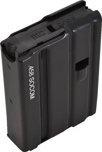 D&H TACTICAL MAGAZINE 458SOC - 4RD BLK W/LASER LOGO AR15