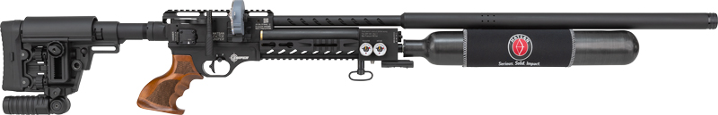 HATSAN FACTOR SNIPER LONG 35 - PCP RIFLE 13RD MAGAZINE BLACK