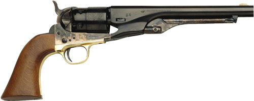 TRADITIONS BP REVOLVER 1860 - COLT ARMY 44 CAL 8" CC/WALNUT