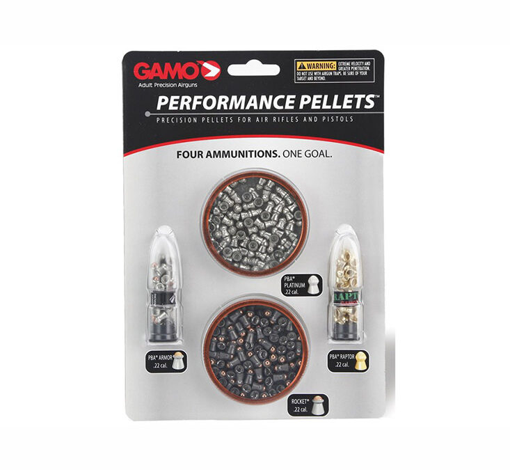 GAMO PELLET 22CAL COMBO PERFORMANCE