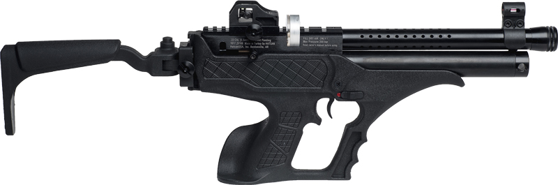 HATSAN SORTIE TACT .177 900FPS - BLACK/SYNTH W/FOLDING STOCK