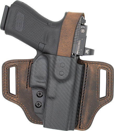 VERSACARRY INSURGENT THUMB BRK - OWB HOLSTER PLY/BRN SIG P365