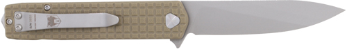 COBRATEC MEDIUM CAYDEN 3.25" - TAN/SS D2 BLADE