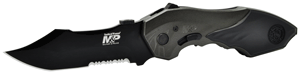 S&W KNIFE M&P 2ND GEN SPRING - ASSIST 3.5" SERRATED BOWIE