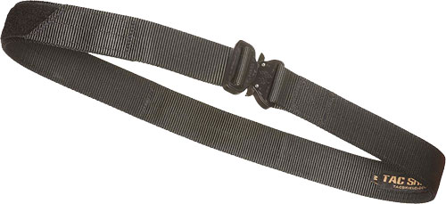TAC SHIELD GUN BELT TACTICAL - 1.75" W/COBRA BUCKLE MED BLK